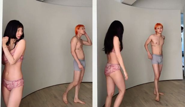  현아 던 파격적인 커플 촬영