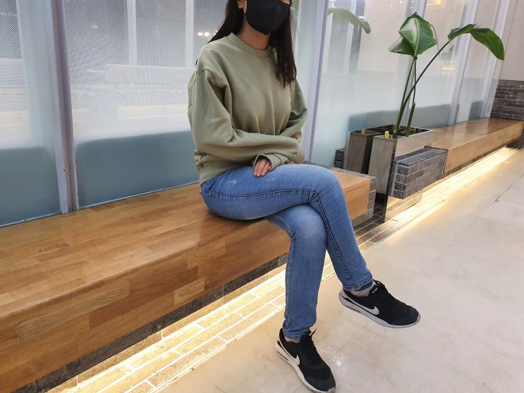 여자기모맨투맨 꾸안꾸 엘베크 맨투맨