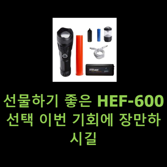 선물하기 좋은 HEF-600 선택 이번 기회에 장만하시길