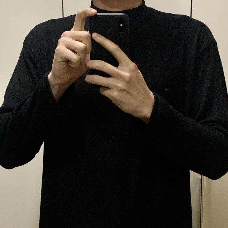  남자 니트 폴라티  무신사 엘리오티 데일리용으로 적격