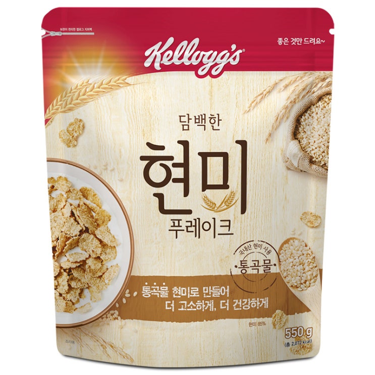 핵가성비 좋은 켈로그 담백한 현미 푸레이크 시리얼, 550g, 1개(로켓배송) 추천합니다 핵가성비 좋은 켈로그 담백한 현미 푸레이크 시리얼, 550g, 1개(로켓배송) 추천합니다