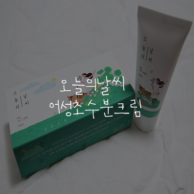  오늘의날씨 어성초크림으로 피부 진정시키기