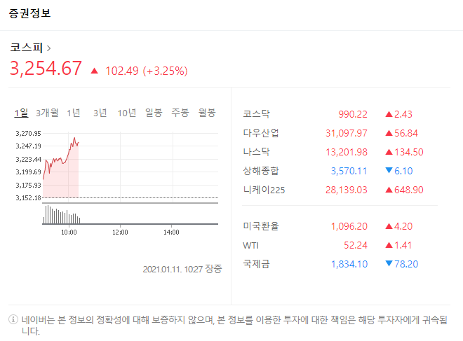  2021년 초의 코스피는 광기인가? 저평가의 약진인가?