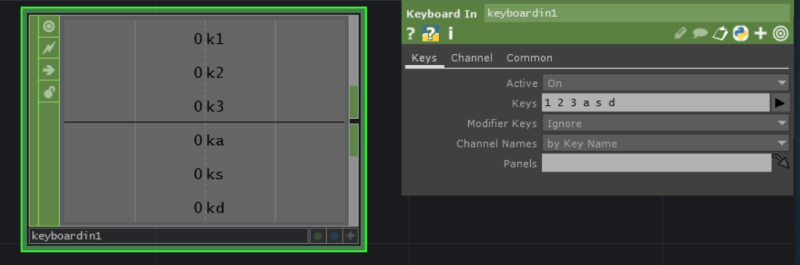 [TouchDesigner] 터치디자이너-CHOP 기초 - 키보드(keyboard in), 마우스(mouse in), LFO ...