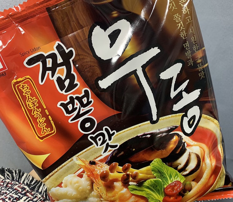  짬뽕맛 우동 한성기업 3분 라면