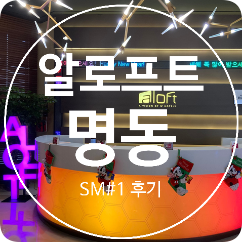  [명동 가성비 호텔] 알로프트 Aloft 명동 호캉스 후기
