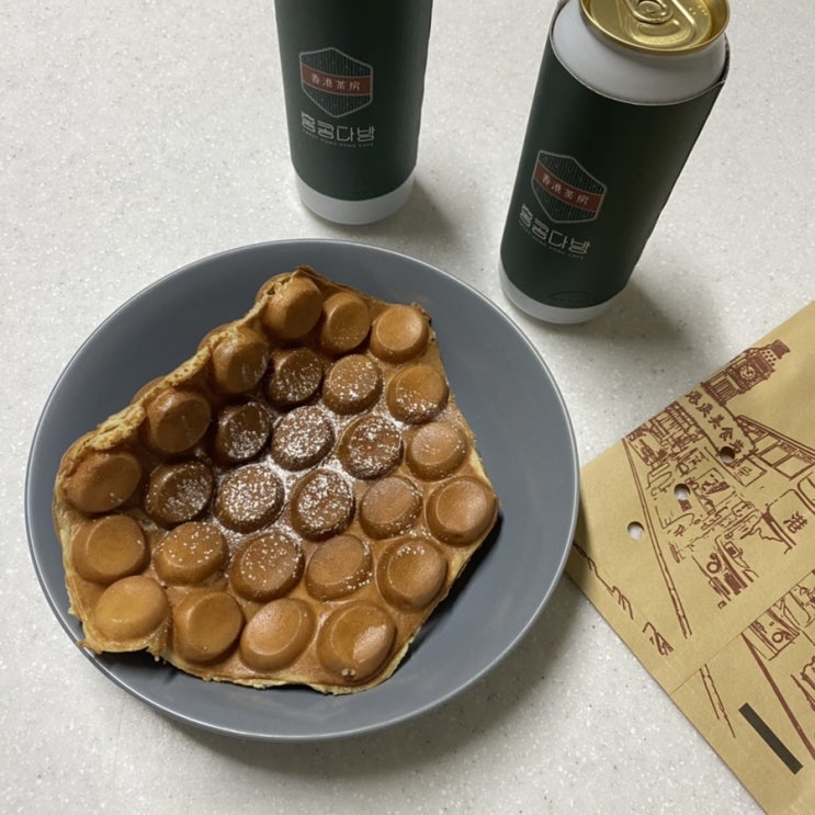  홍콩와플종류 홍콩다방 까이딴자이
