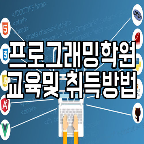  프로그래밍자격증학원 : 교육과정부터 취득방법?