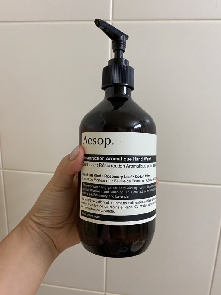  Aēsop 이솝 레저렉션 아로마틱 핸드워시 500ml