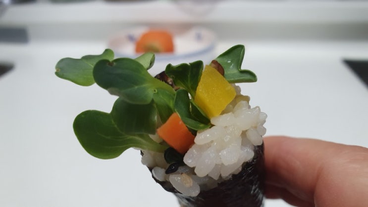  꼬마 삼색김밥