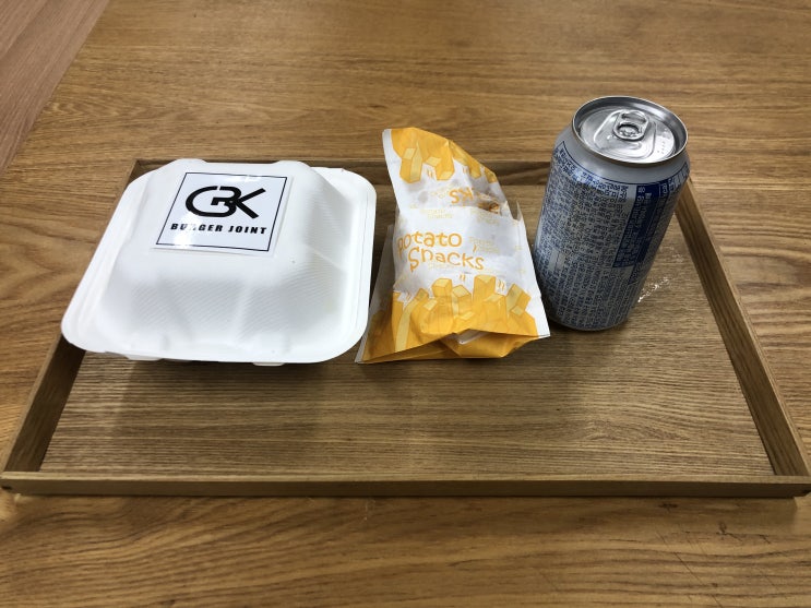 GBK버거조인트의 고메버거 세트 GBK버거조인트의 고메버거 세트