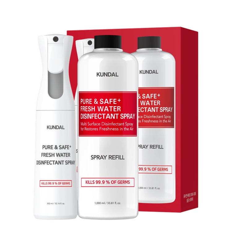 가성비 좋은 쿤달 퓨어 앤 세이프 프레시 워터 살균 소독 반자동 스프레이 본품 300ml + 리필 1000ml, 1세트(로켓배송) 알아요? 가성비 좋은 쿤달 퓨어 앤 세이프 프레시 워터 살균 소독 반자동 스프레이 본품 300ml + 리필 1000ml, 1세트(로켓배송) 알아요?