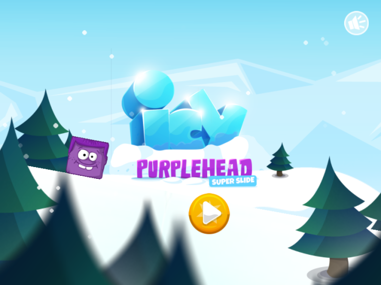  얼음 굴리기게임 (Icy Purple Head)