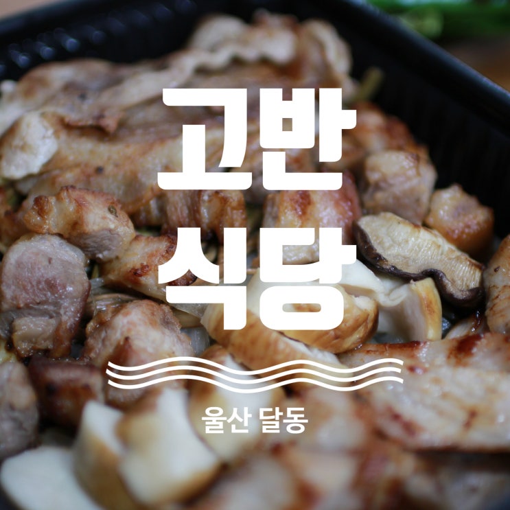 울산 삼산 달동 맛집 고반식당 고기 포장해서 맛있는 한끼!!