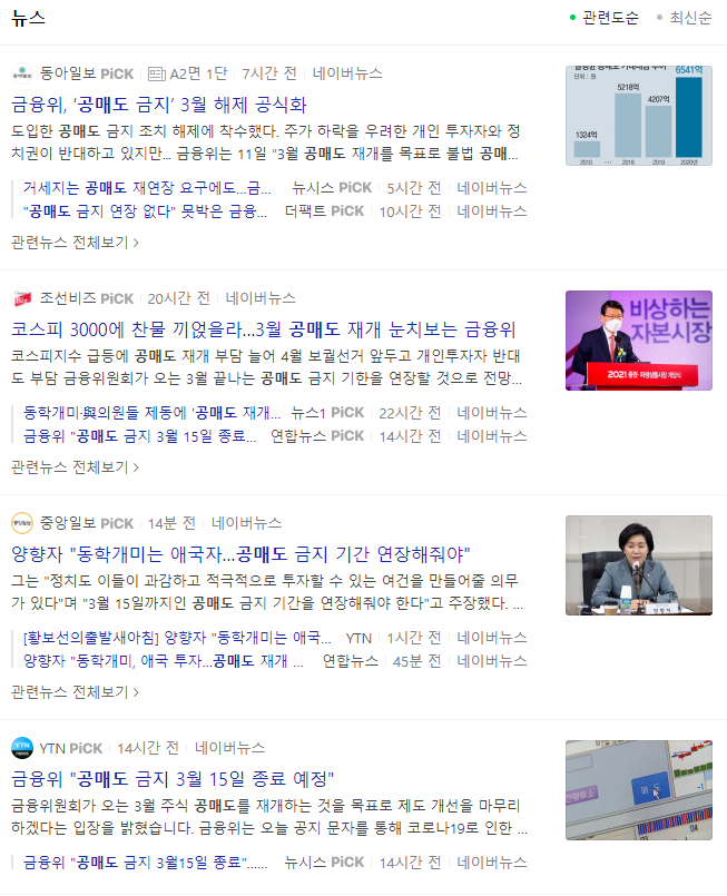 아니 도대체 공매도가 뭐길래 이 난리지? 아니 도대체 공매도가 뭐길래 이 난리지?