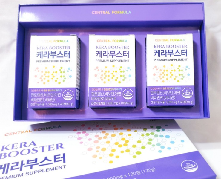  비오틴 두피영양제 케라부스터로 탈모예방 프로젝트 시작!