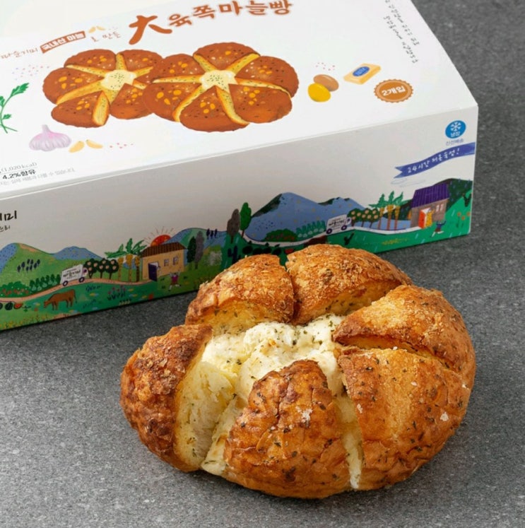 따순기미 육쪽마늘빵 따순기미 육쪽마늘빵