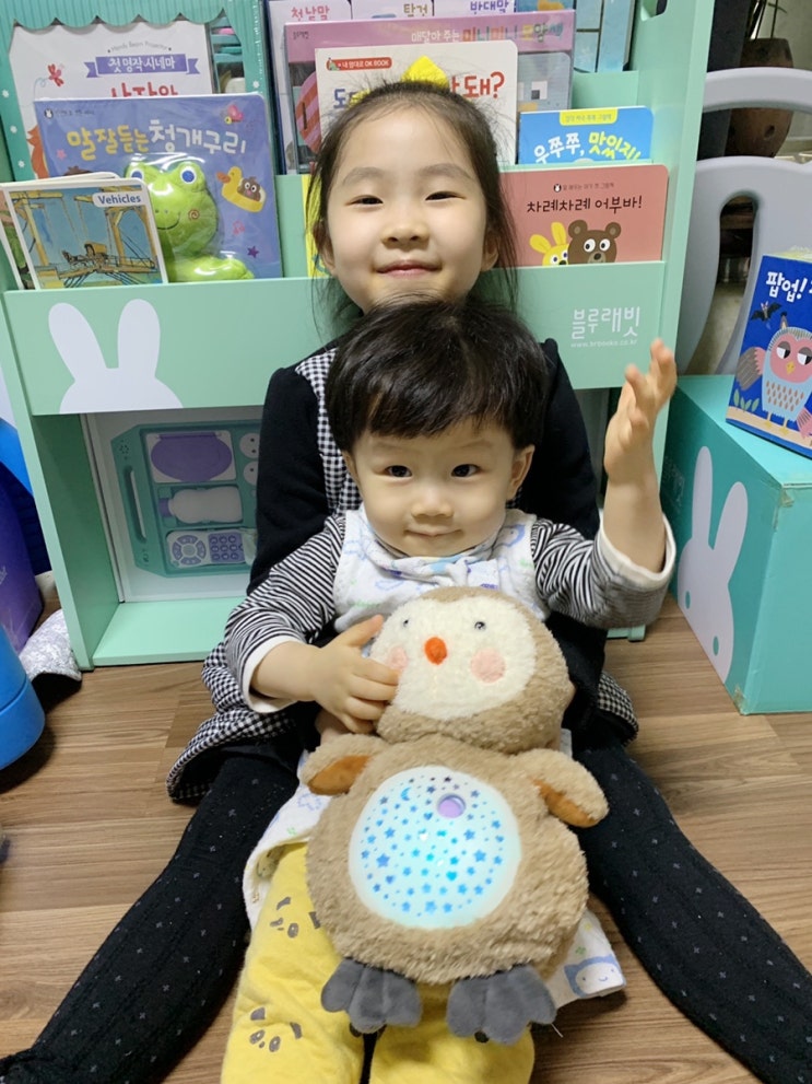  아기전집도 블루래빗 수면인형 러블리부와 쪽쪽사운드북에 반했쪄요