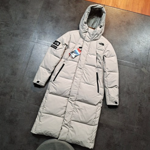  North Face 북면 2020 겨울 남성 심플 고전 앞가슴 브랜드 로고 자수 레저 롱 오리털 패딩