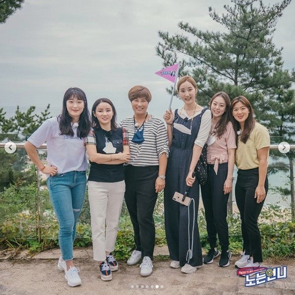 노는 언니 출연진 프로필 (+박세리 남현희 한유미 곽민정 정유인 김온아 양윤서 서효원)