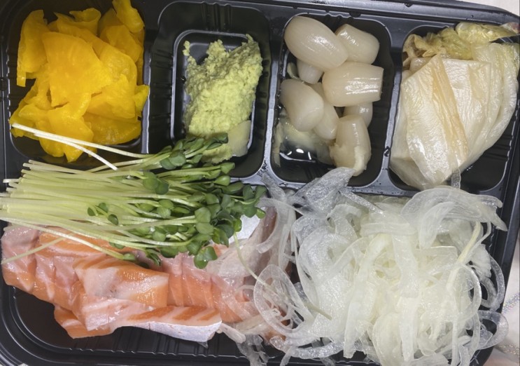 단대오거리 맛집 &lt;시장초밥&gt; 쿠팡이츠로 숙성연어회 배달 후기!