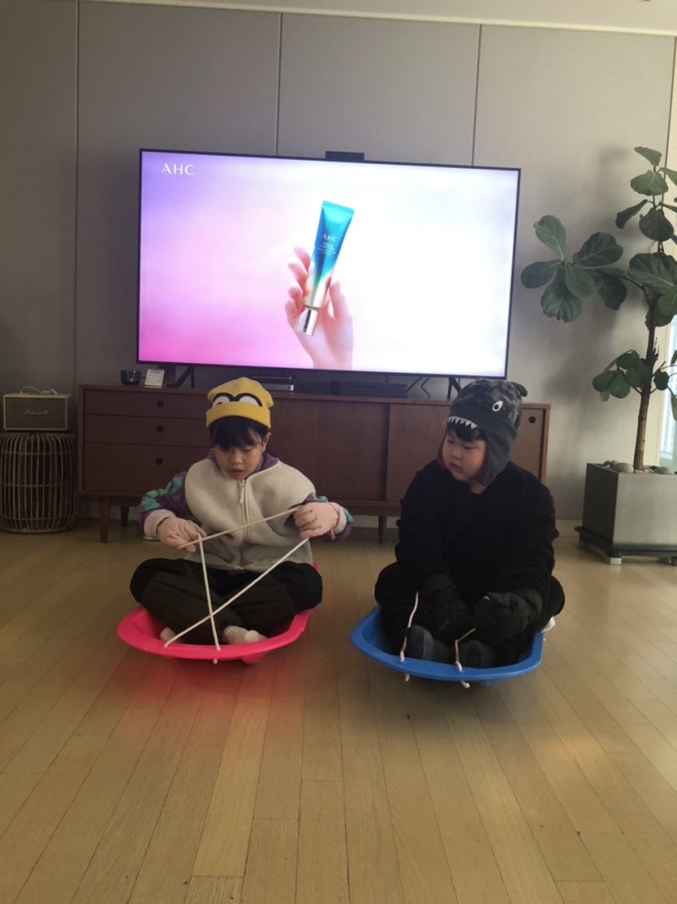  눈썰매 하나로 자연눈썰매장 무한개장