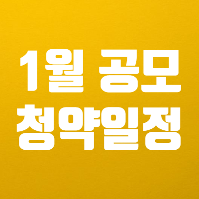  공모주 청약 방법과 절차 알아보면! - 2021년 1월 공모주 일정 소개