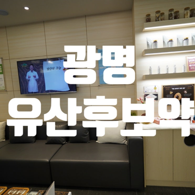  광명유산후보약추천 놓치지 말고 세심하게