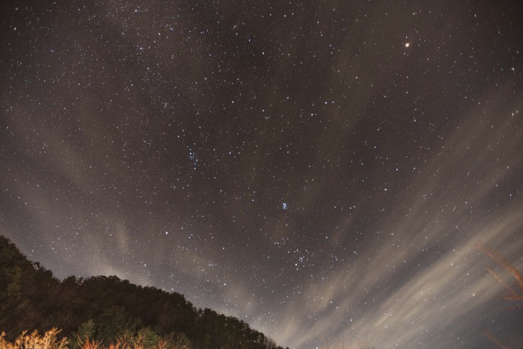 밤하늘 별 사진 찍는법, 빛이 쏟아지는 영양 수비별빛캠핑장
