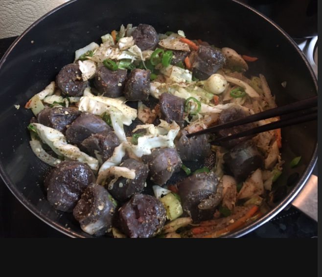  백종원 백순대볶음 만들기-신림동 백순대