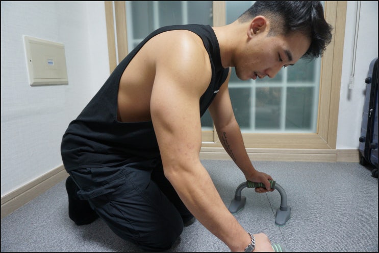  언브로큰 남자 헬스복, 쇠질할 땐 언브로큰을 입자.