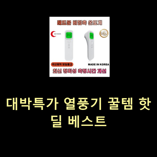 대박특가 열풍기 꿀템 핫딜 베스트