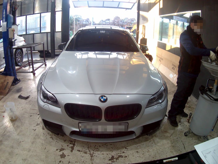 김포 장기동 수입차 정비 BMW520d 엔진오일 교환 with 코어모터스