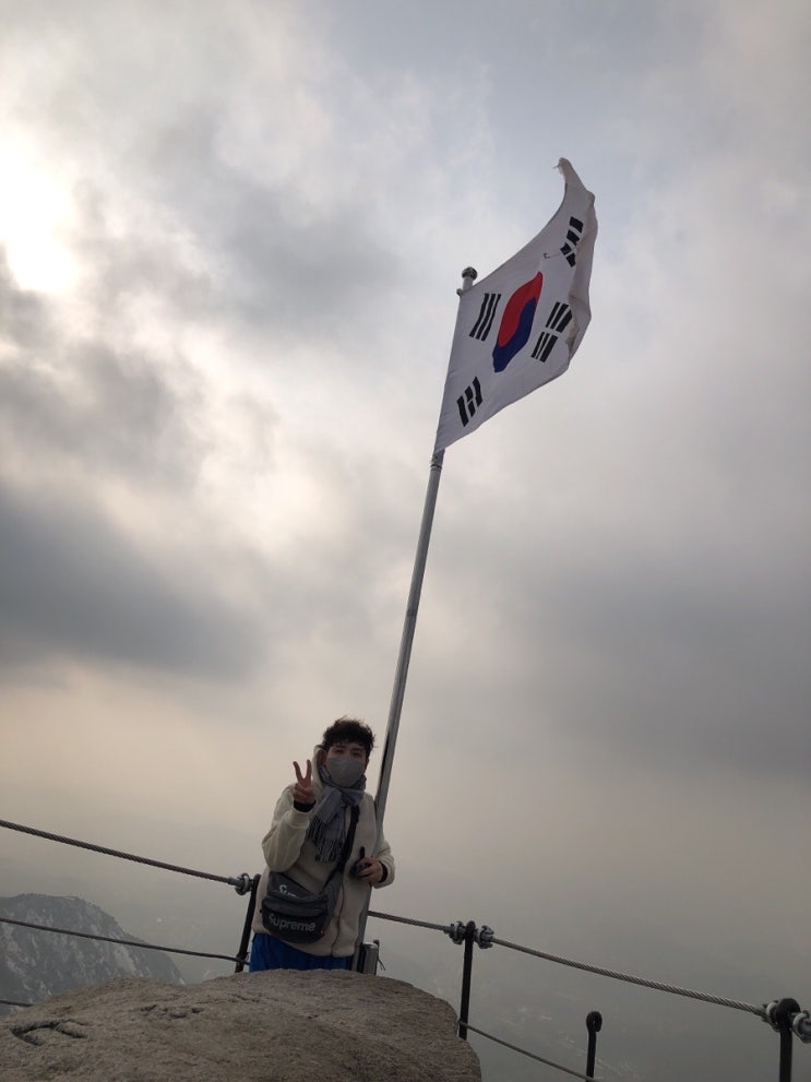  북한산 백운대  & 인왕산 하루에 길 및 등산 후기 c