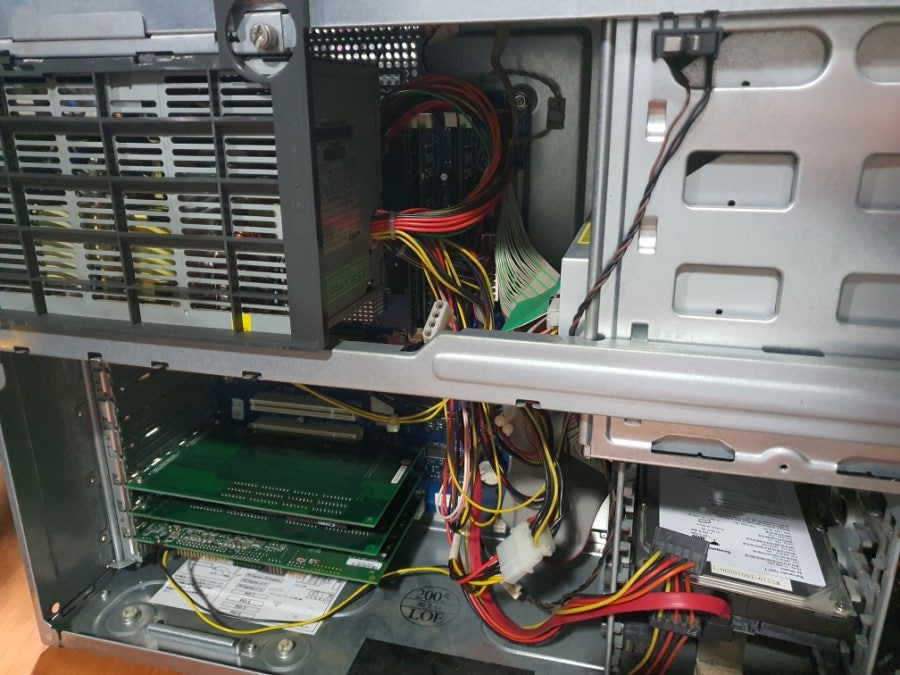 아주 오래된 산업용PC 장비PC 수리 - 한별시스템 현장 사진 3