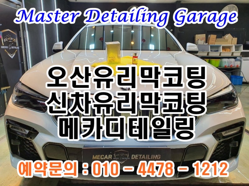 오산 수목원로 / 코팅 / BMW / X6