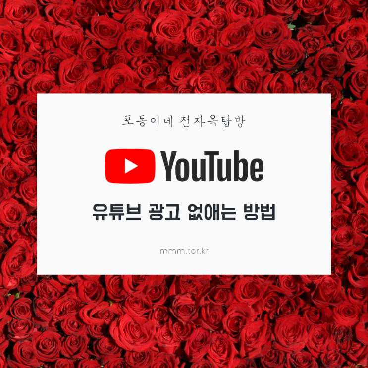  유튜브 광고 제거하기 : 넌 아직도 기다려?
