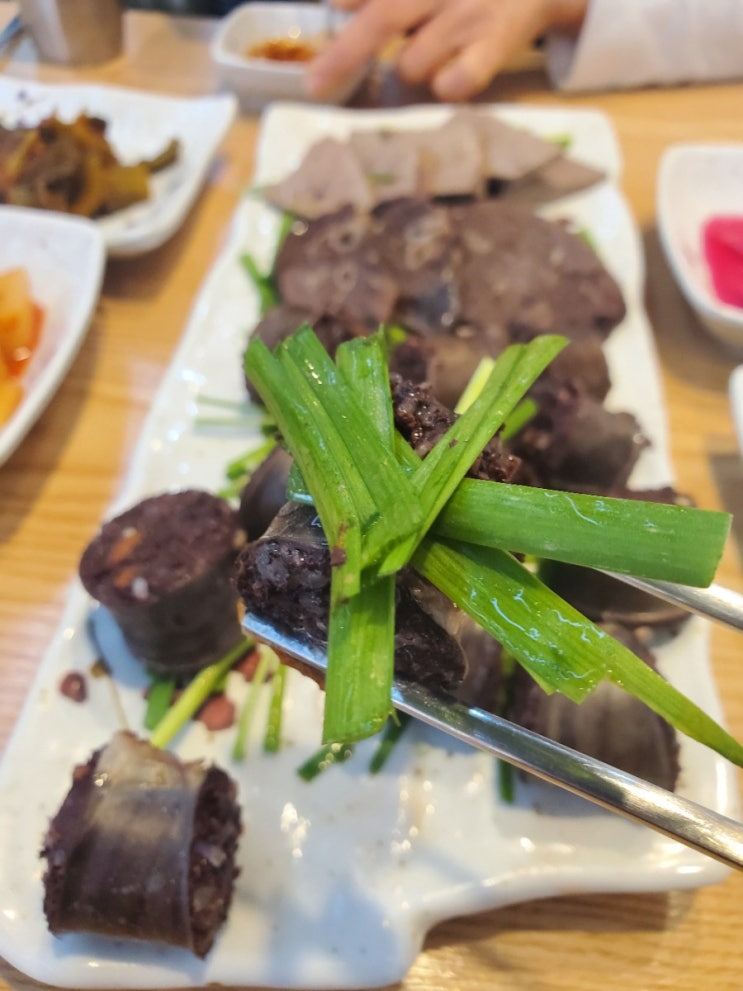  군산 버스터미널 순대 맛집 정담순대