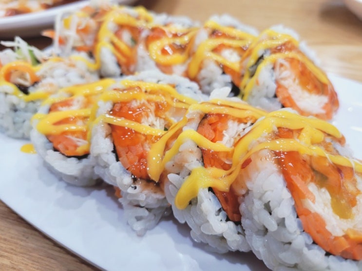 김포 풍무역 김밥 맛집 "토마토김밥" 왕새우튀김 김밥 맛있어요