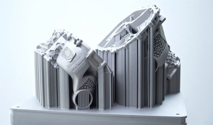 [SLM 3D프린터 활용사례] 포르쉐, NXG XII 600을 이용하여 3D프린팅 엔진 기어 하우징 부품 출력