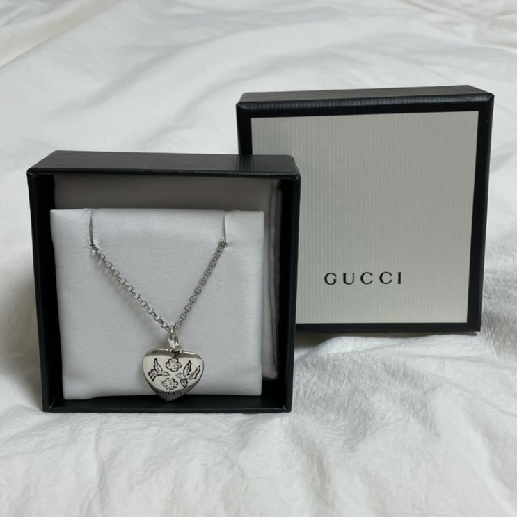  [Accessory] 부담없는 캐주얼st 구찌 목걸이 (GUCCI,사랑에 눈이 멀다, 여자 목걸이, 실버 목걸이, 펜던트목걸이, 20대여자선물, 생일선물)