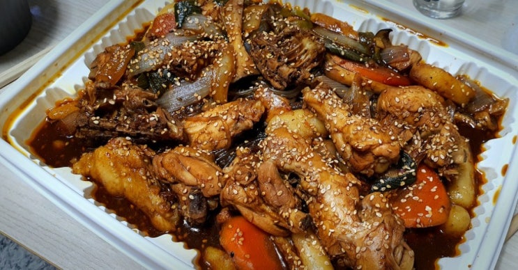  구미 옥계 맛집, 홍가네닭갈비(안동 찜닭)