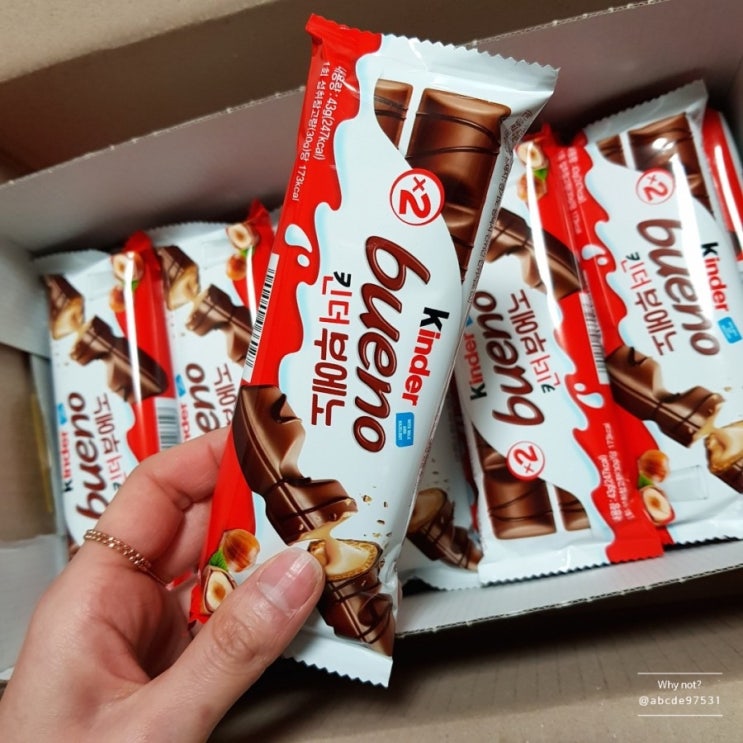  드디어 맛볼 수 있는 초코과자 '킨더 부에노' 후기!!!!추천추천
