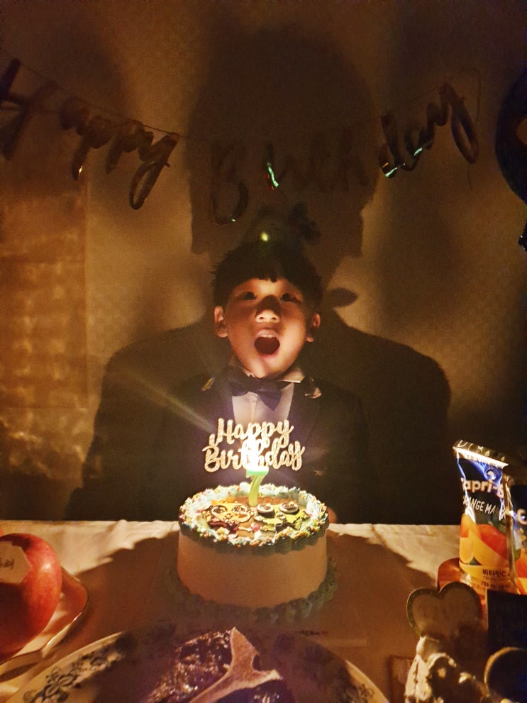  막내 윤이의 생일 "너무 너무 축하해!"
