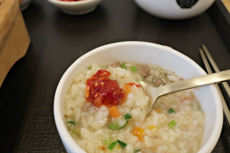  죽이야기 한우야채죽 루원시티 맛집(카카오톡 선물하기)