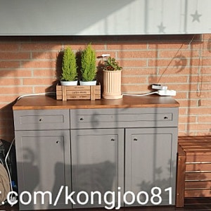 [내돈내산]이케아 에플라뢰 야외수납벤치 Best_choice감성야외정원용품