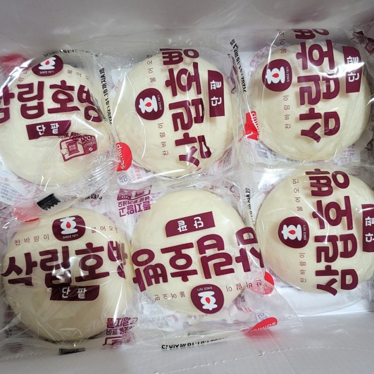  삼립직영몰 | 발효미종 호빵 3종, 단팥 야채 피자맛