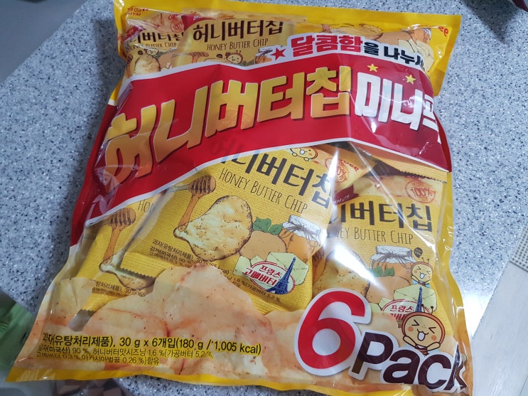  1일 1봉 달콤함을 나누자 허니버터칩 미니팩