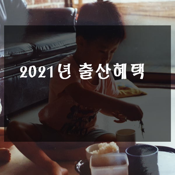  2021년 출산혜택 a~z까지 정리해드립니다.