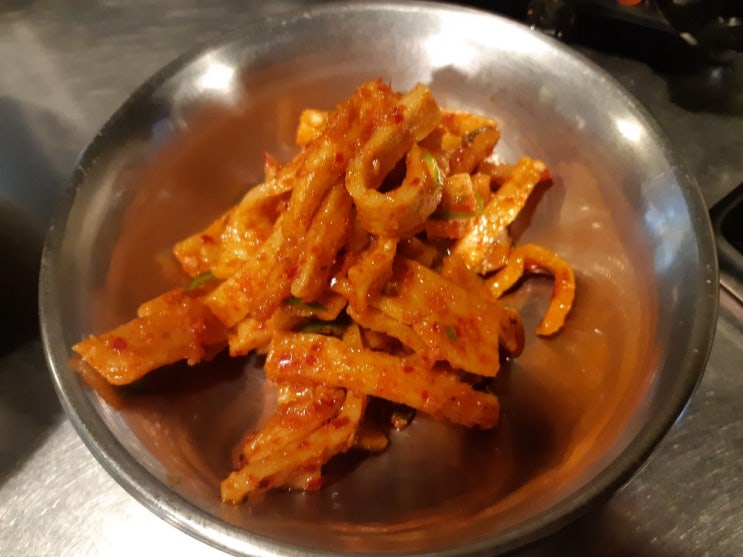  김치찌개 먹고 분식으로 2차 했어요~